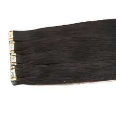 シールエクステ｜人毛100％ヘアエクステ｜テープエクステ｜自然な仕上がり｜簡単装着