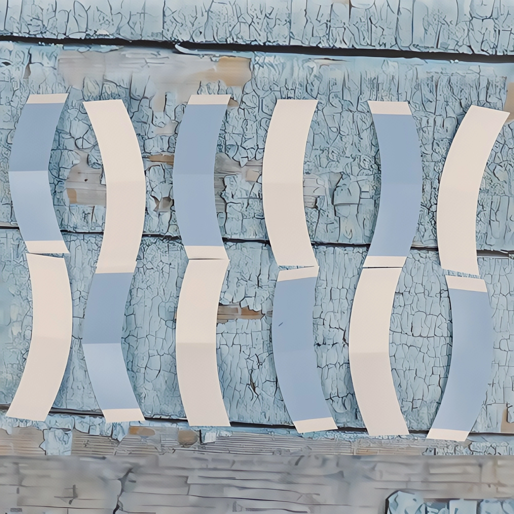 青い両面接着ウィッグヘア交換フィルム｜織りヘア交換ウィッグ｜両面接着フィルムレースヘアブロックフィルム