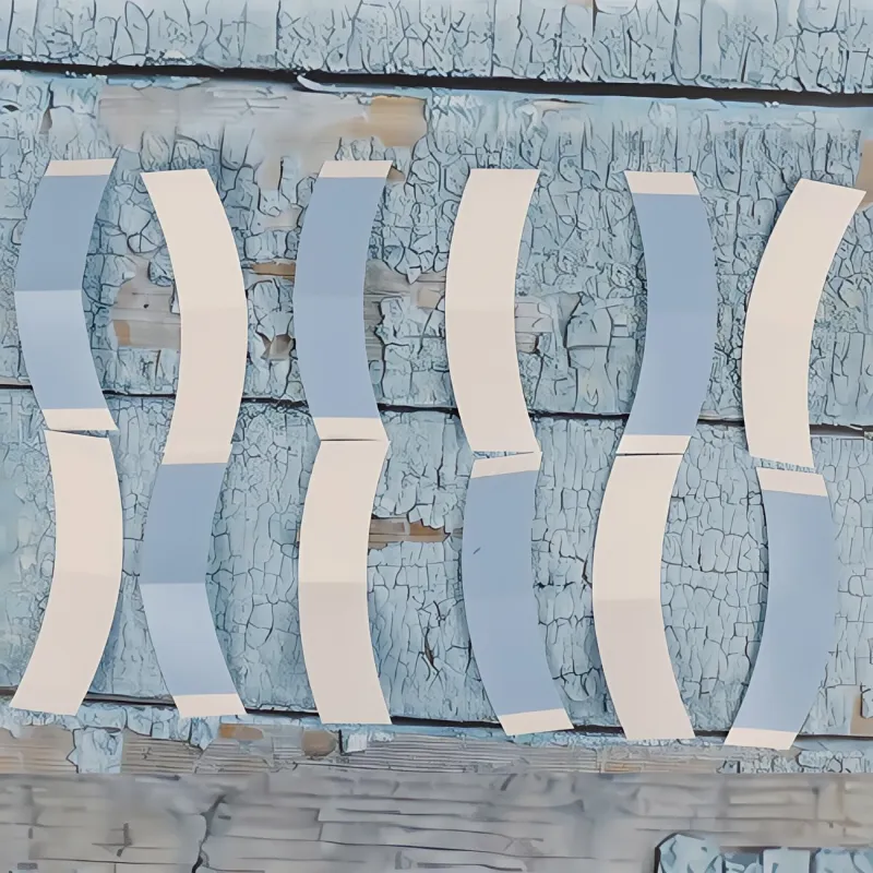 青い両面接着ウィッグヘア交換フィルム｜織りヘア交換ウィッグ｜両面接着フィルムレースヘアブロックフィルム