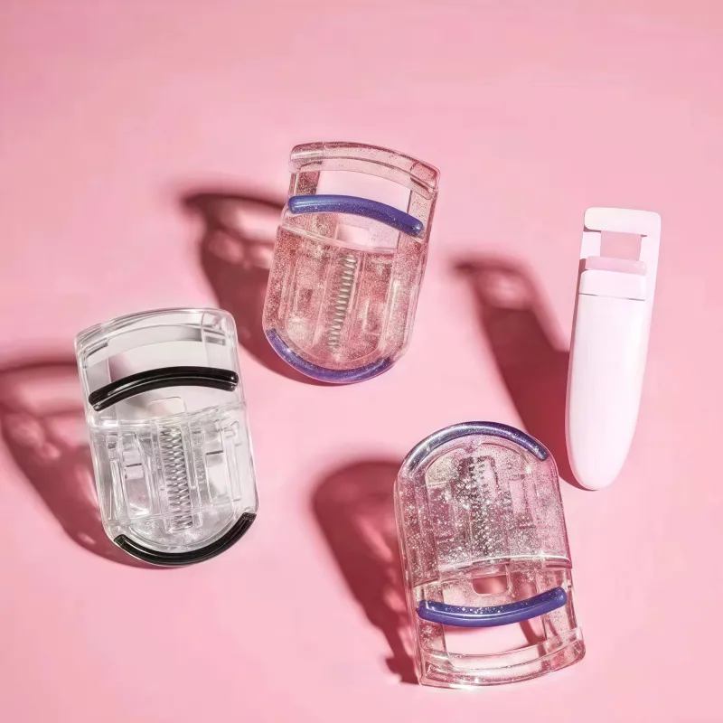 フラッシュパウダーまつげカーラー（カール長持ち＆シェーピング効果、ひまわり型、ポータブル）