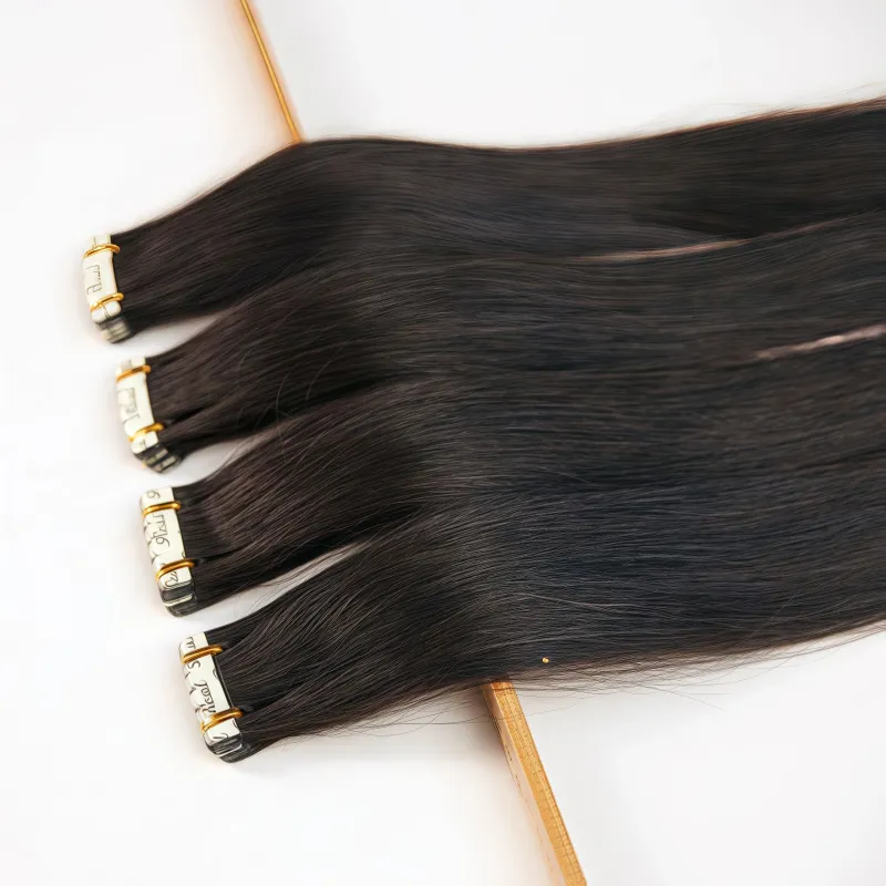 シールエクステ｜人毛100％ヘアエクステ｜テープエクステ｜自然な仕上がり｜簡単装着