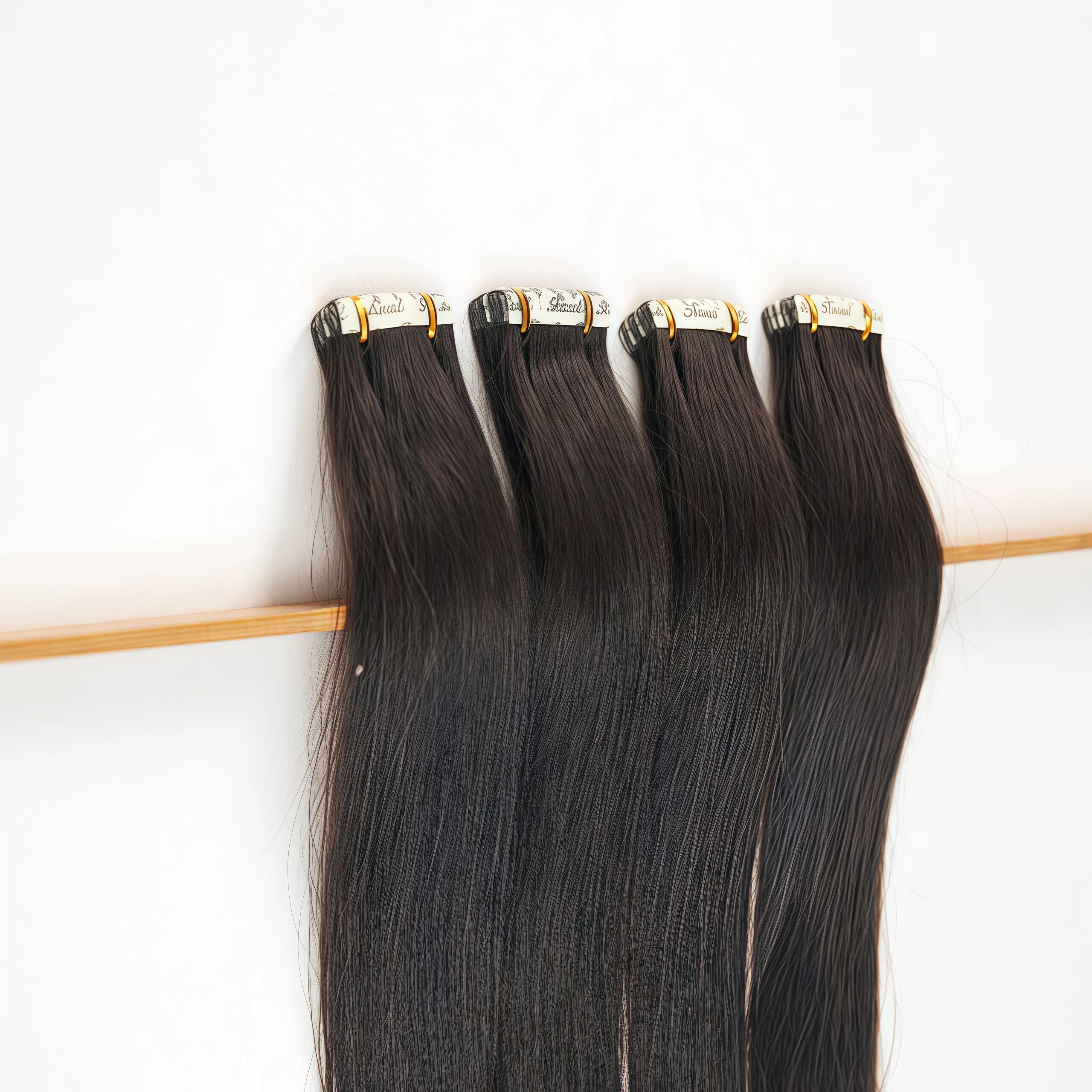 シールエクステ｜人毛100％ヘアエクステ｜テープエクステ｜自然な仕上がり｜簡単装着