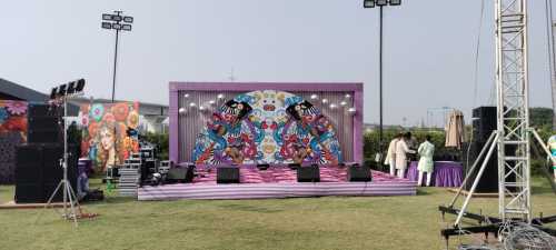 ZSOUND Line Array Speaker: The Perfect Companion for Outdoor Stage Performances in India