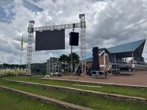 ZSOUND Outdoor Stage Audio in Action at Ghana Concert: Gratitude Extended