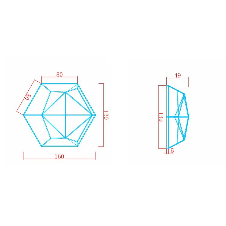 Customized Polyester Acoustic Panel (3d)