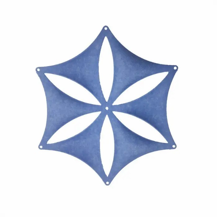 Polyester Acoustic Panel (snowflake)