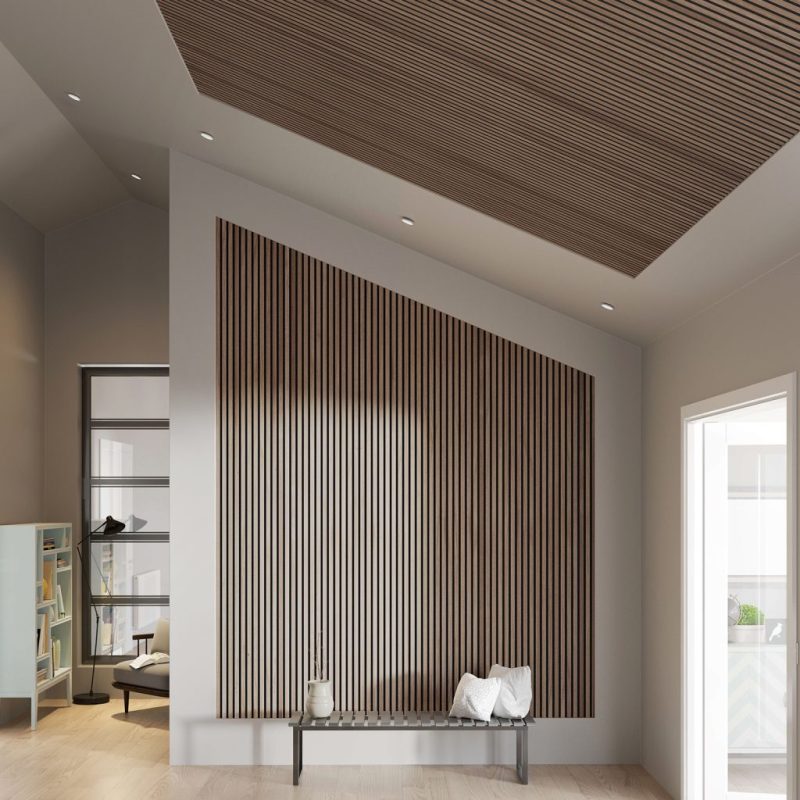 Walnut Slat Panel