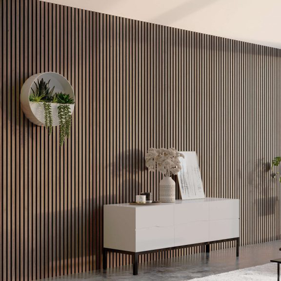 Walnut Slat Panel