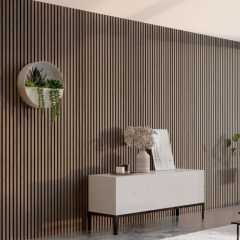 Walnut Slat Panel