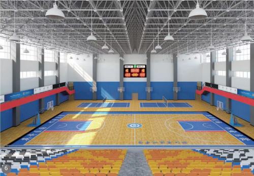 Wenzhou Middle School's  gymnasium