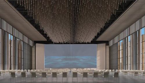 Eco-Infused Acoustic Brilliance: World Eco Design Conference's Synergetic Hall