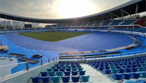 Dive into the Acoustic Marvel at Nanhai Sports Center's Swimming Arena!