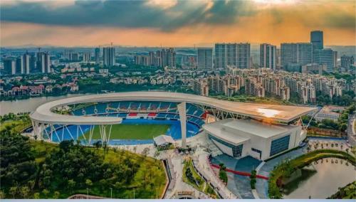 Sonic Serenity: Elevating Acoustic Excellence at the South China Sea Sports Center's Swimming Pool!