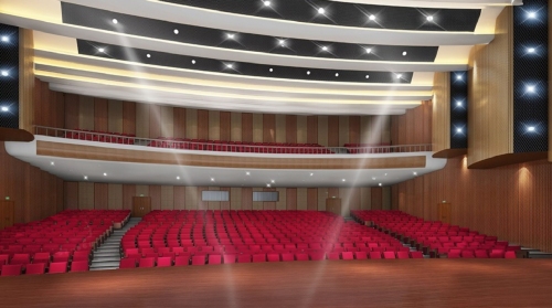 Harmony in Acoustics: Transforming Guangxi Laibin Worker's Cultural Palace Theater with Innovative Design