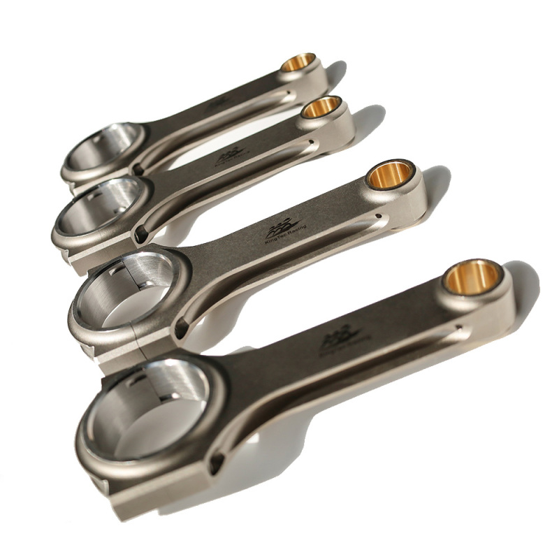 KingTec Racing Manufacturer turbo H beam steel forged 4340 connecting rods for Saab 9-3 2.0L B207R engine