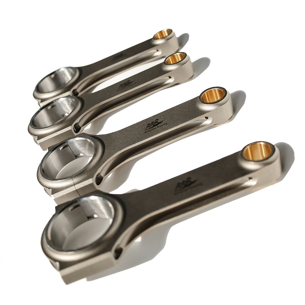 KingTec Racing Manufacturer H beam 4340 steel forged connecting rods for Peugeot 405XU10J4 engine