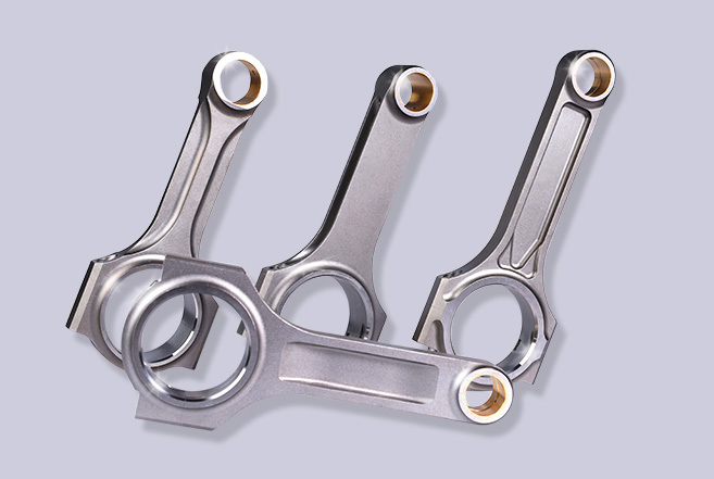 KingTec Racing engine internals custom 4340 steel con rod piston factory forged pistons connecting rod price