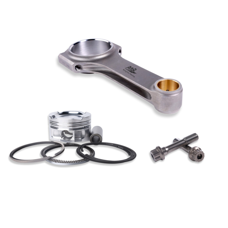M104 forged pistons and rods for Mercedes Benz W202 C36 AMG