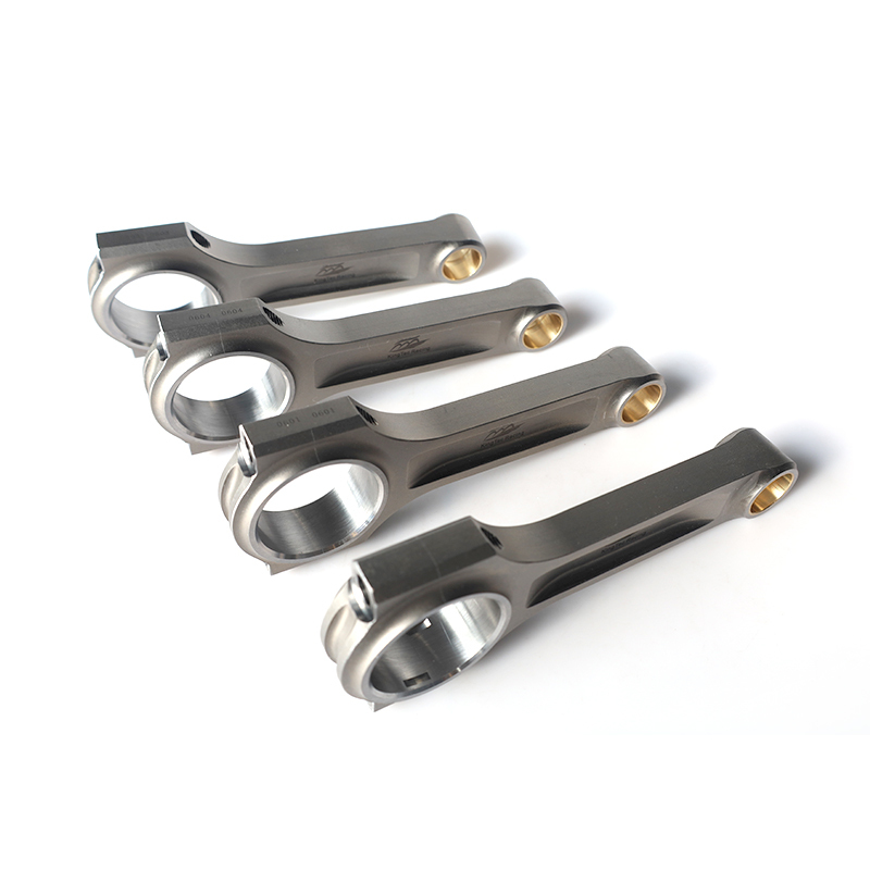 KingTec Racing I beam 4340 steel 4g93 forged connecting rods for Mitsubishi Galant Lancer