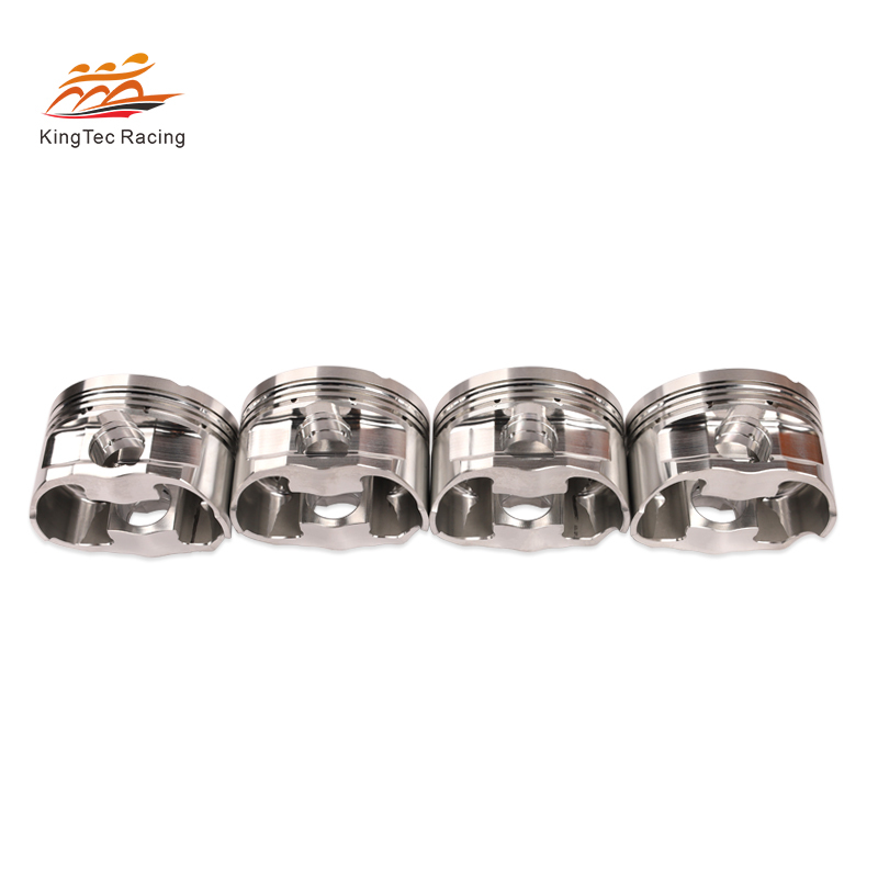 ลูกสูบฟอร์จสำหรับเครื่องยนต์ VW Audi A5 2.0 TFSI EA888 82.5mm CR 9.3:1