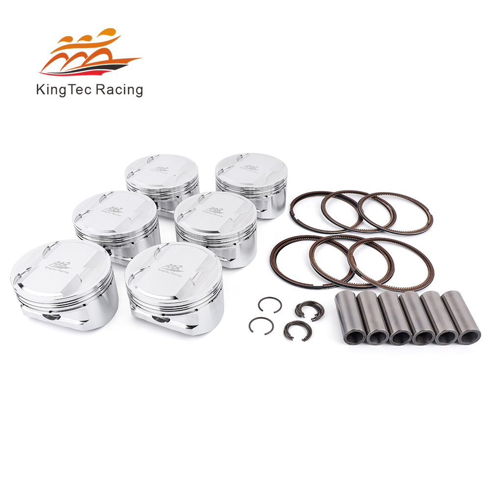 ลูกสูบฟอร์จสำหรับเครื่องยนต์ 95mm 6G75 Mitsubishi Pajero 3.8 V6 CR 10.5:1