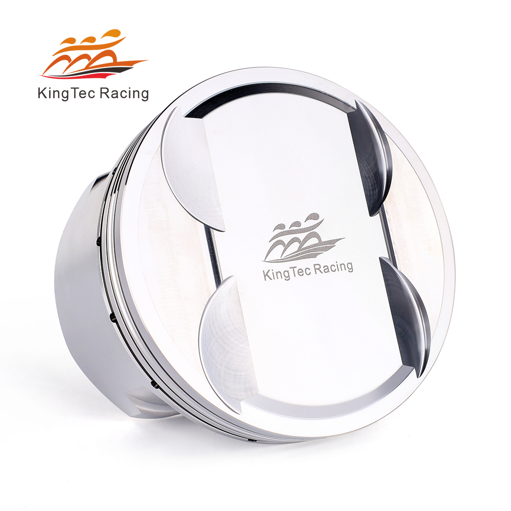 Custom 6G75 forged pistons for Mitsubishi Galant 3.8L engine