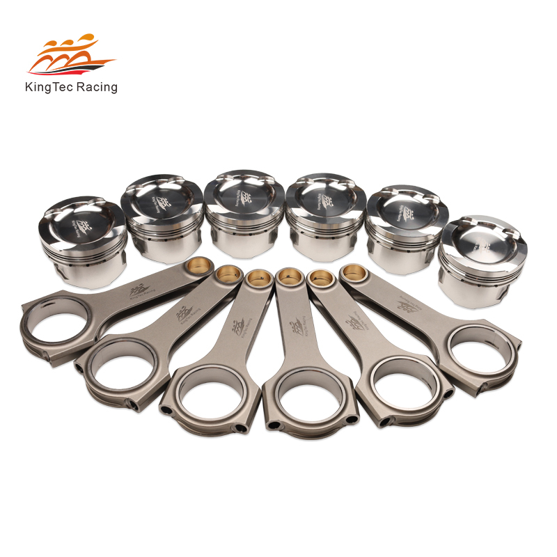 KingTec Racing custom forged pistons and rods 4032 4340 rebuild kit internals engine tuning performance turbo