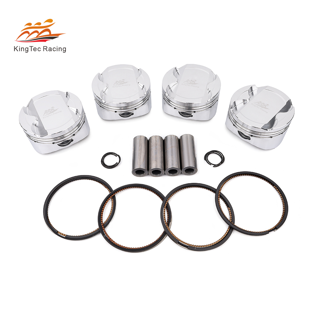 ลูกสูบฟอร์จสำหรับเครื่องยนต์ Honda Accord CRV K24A K24 87.5mm