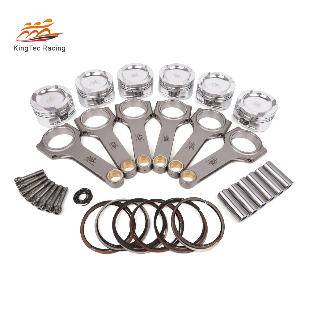 KingTec Racing CNC Mercedes Benz M104 forged pistons and rods