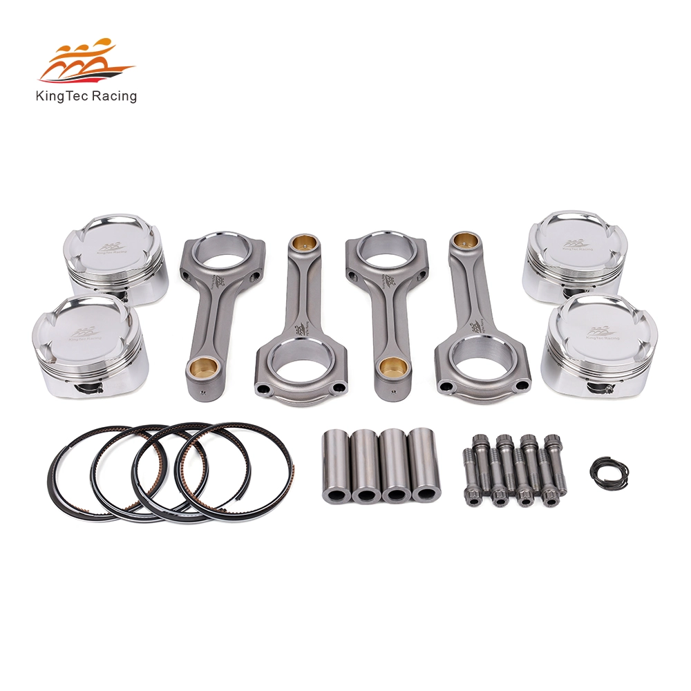 KingTec Racing custom 4G63 2.2L forged pistons and rods kit