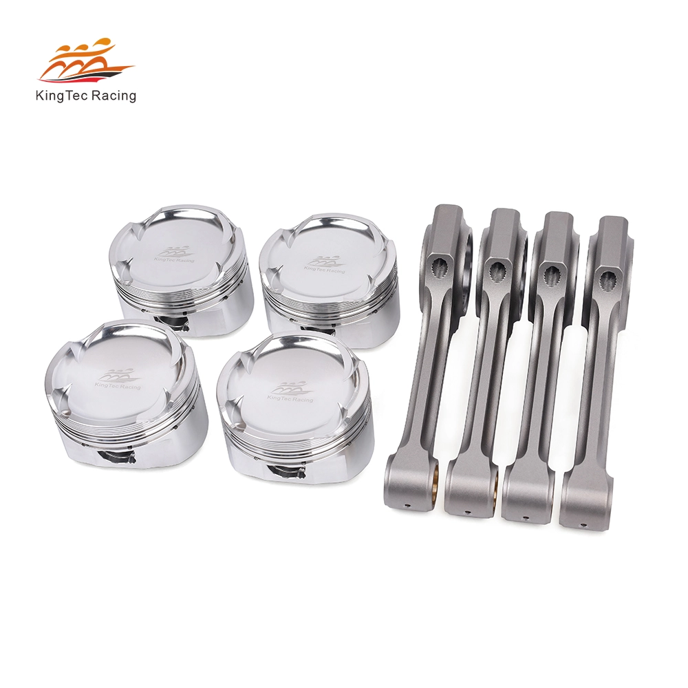 KingTec Racing custom 4G63 2.2L forged pistons and rods kit