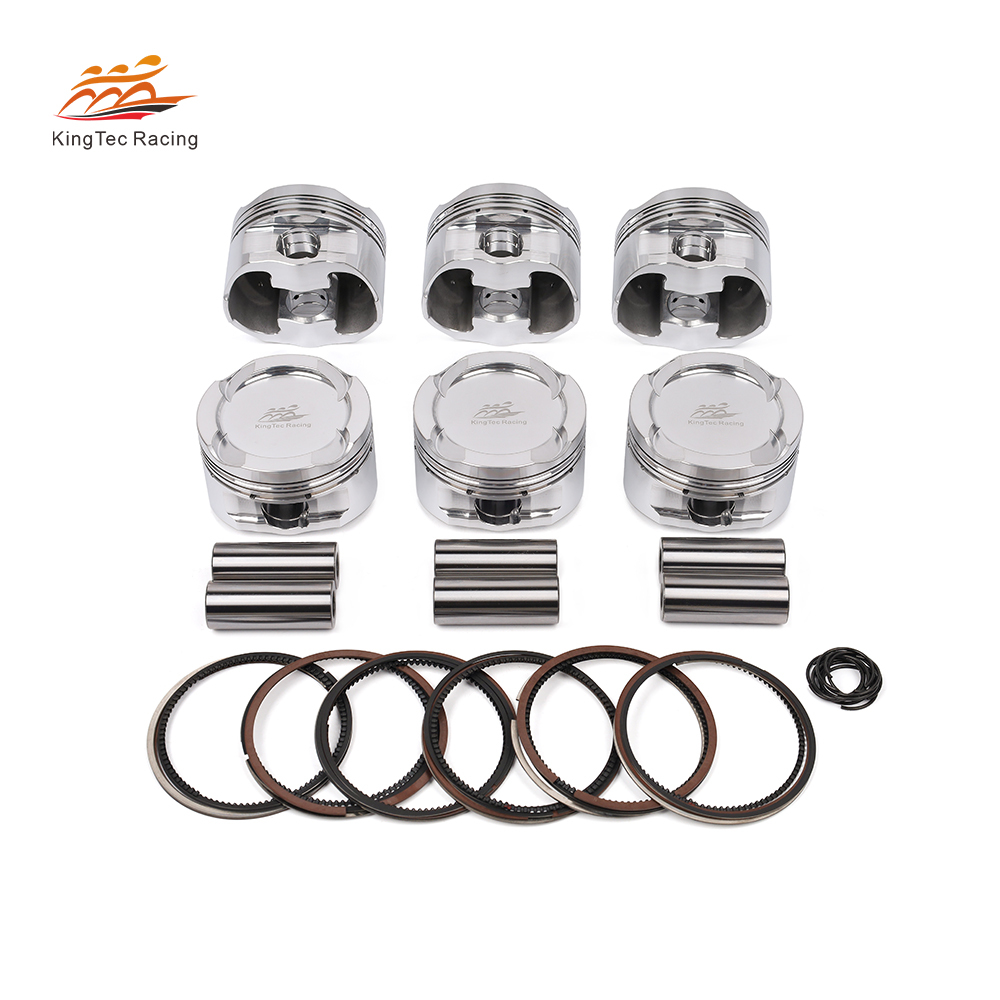 BMW B58 82mm forged pistons F30 340i B58B30 3.0L 24V motor