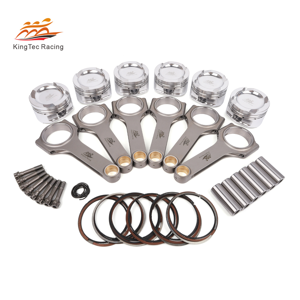 Bielas y pistones forjados para Nissan GTR VR38DETT V6 motor