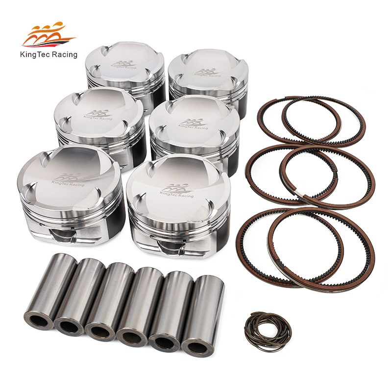 84mm S58B30 forged pistons for BMW F97 F98 G80 G82 3.0 engine