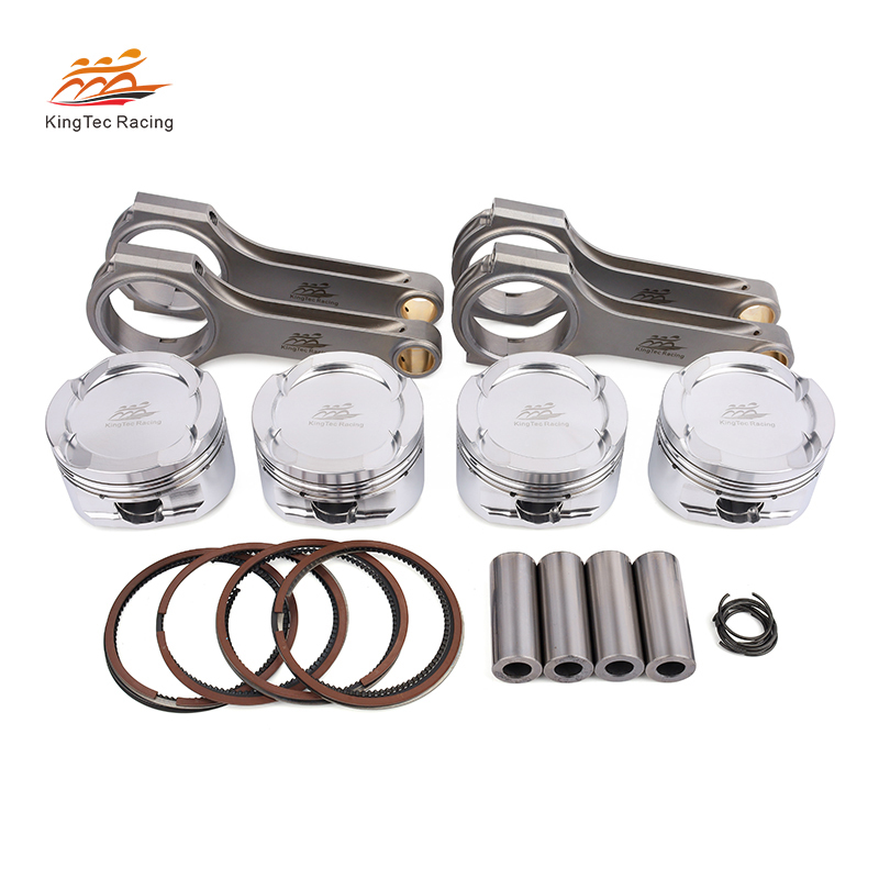 KingTec Racing Custom Toyota 4AGE 20V Forged Pistons and Rods