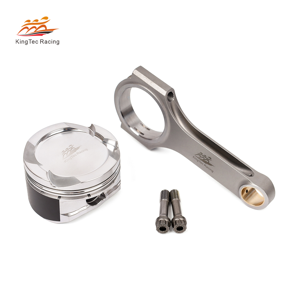 S63 B44 Forged Pistons H Beam Rods BMW M5 F10 4.4 V8 Motor