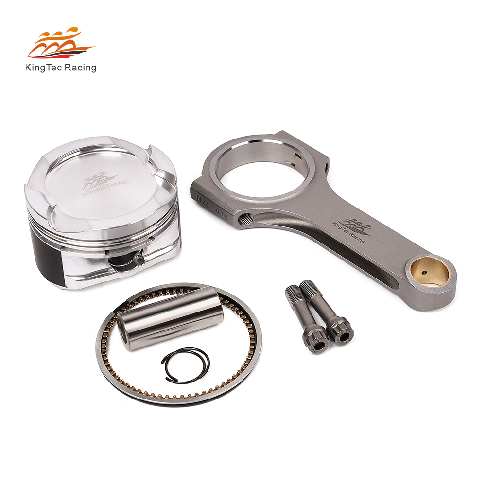 S63 B44 Forged Pistons H Beam Rods BMW M5 F10 4.4 V8 Motor