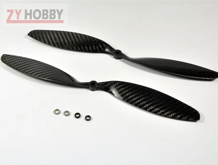 1 Pair Of 1238 3K Carbon Fiber Propeller 12*38 Props CW&amp;amp;CCW For MultiCoptor Quad DJI 500 680