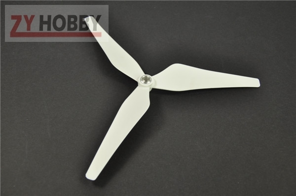 1 Pair of White 9450 Prop 3 BLADES Propeller For Phantom 1&amp;amp;2 Vision 9.4x5.0 CW CCW