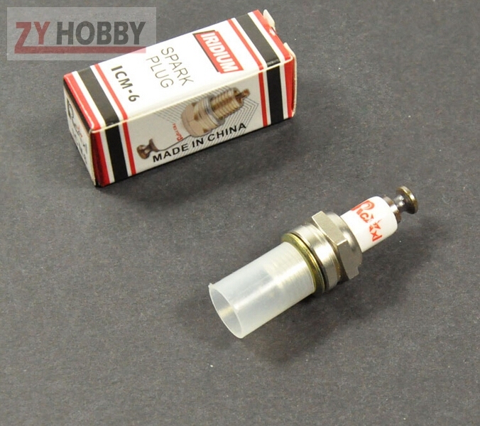 Rcexl ICM-6 10mm Iridium Spark Plug For DA DLE Gas Engine