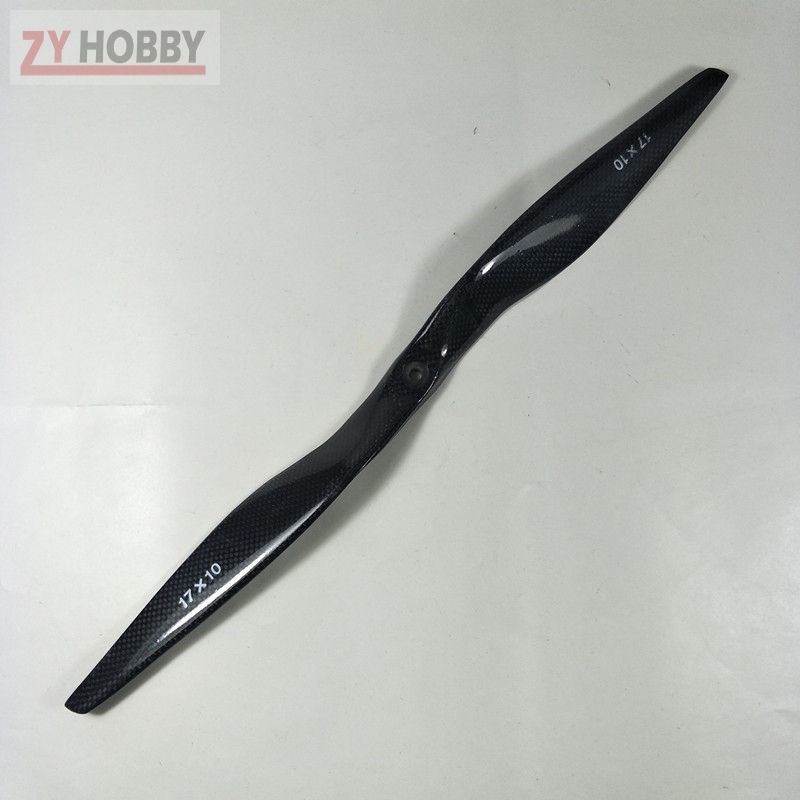 17x10 Carbon Fiber Propeller For RC Electric Motor airplane