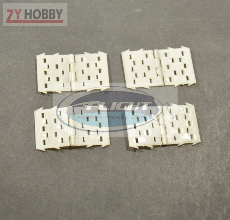 10pcs 23x40mm Nylon Pinned Hinges DIY Parts