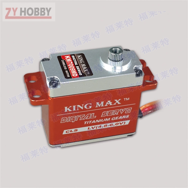 kingmax Servo KM7009MD 72g 9kg.cm Torque High Performance Standard Digital Servo For 600-700 Class Helicopter Swashplate