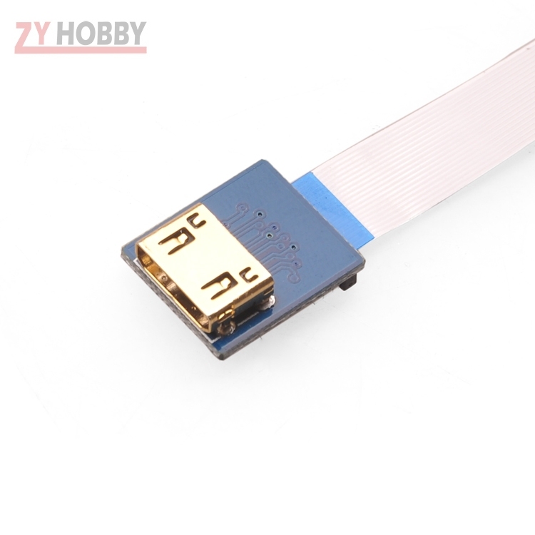 18CM Super Soft Tieline Wire Conversion Cable Line HMDI C Type Female Head To HDMI Type D Male Head for DIY Mini Quadcopter