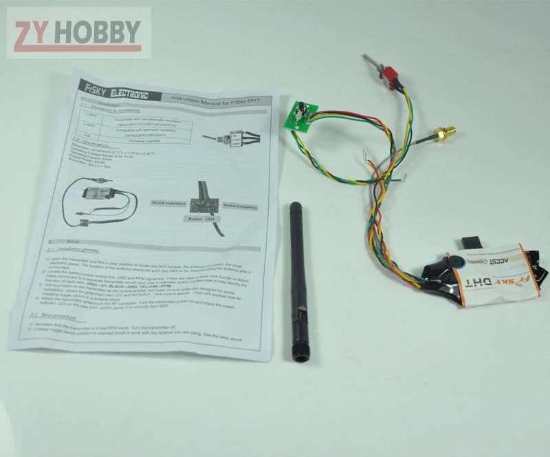 FrSky DHT 8CH DIY Compatible Telemetry Transmitter Module DIY Transmitter Module For RC Multicopter Part