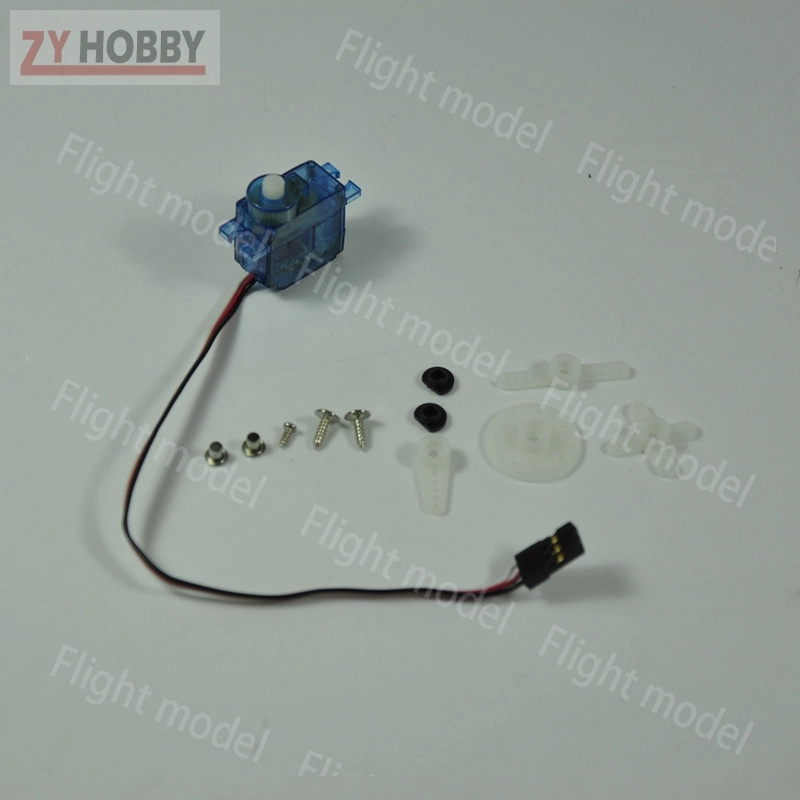 PZ-15178 4.8v-6.0v 9g Micro Plastic Gear Servo 22.9*12*27.3mm For 450 RC Helicopter