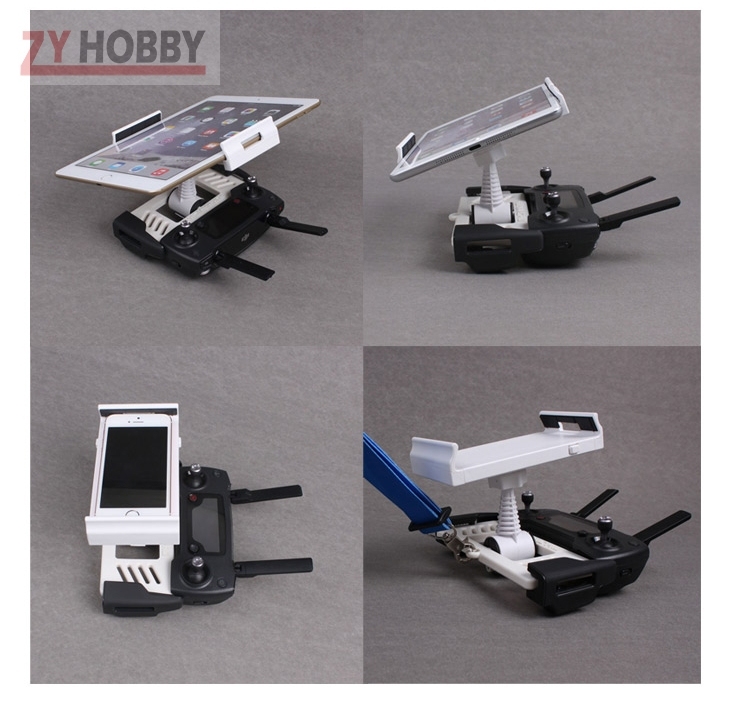 4-12in Smarthone Tablet Holder Remote Controller Extended Holder Bracket For MAVIC PRO