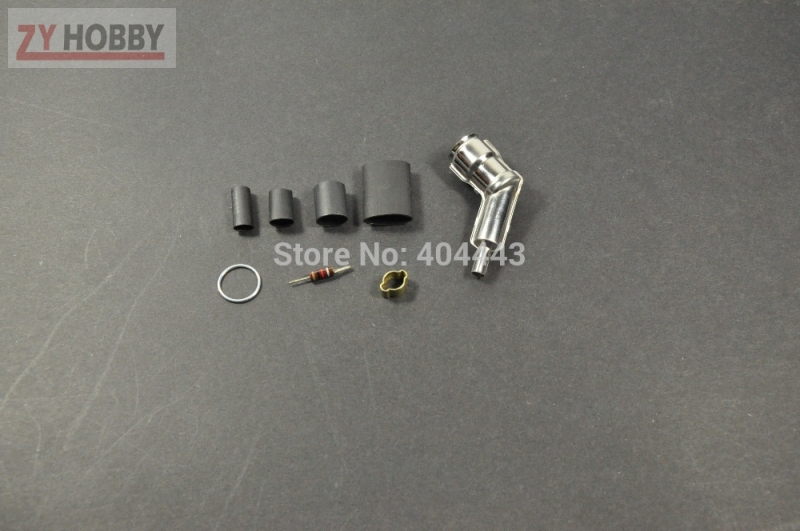 Spark Plug Caps and Boots 120 Degree for NGK-CM6-10MM Kit RC Engine