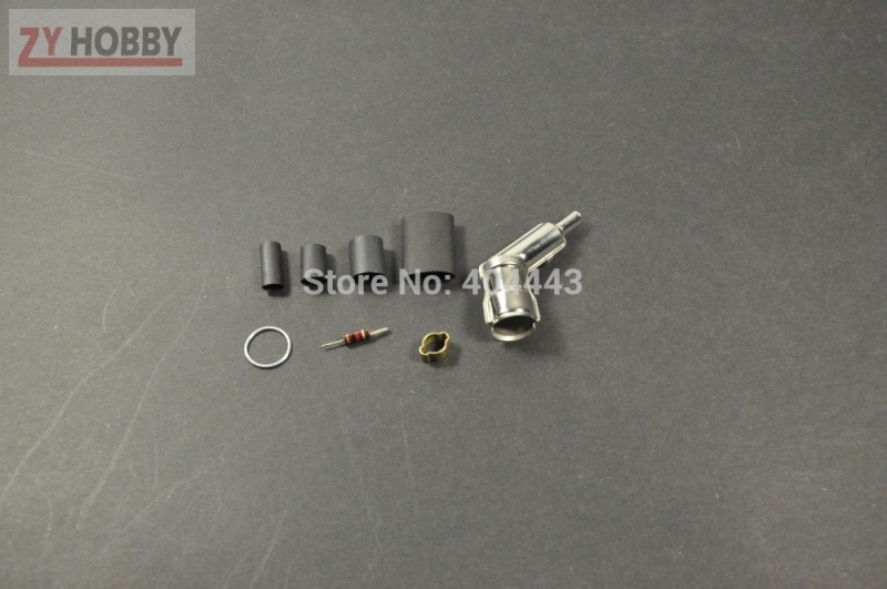 Spark Plug Caps and Boots 120 Degree for NGK-CM6-10MM Kit RC Engine