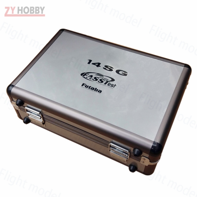 Portable Carry Aluminum Case for Futaba 14SG 10C 8FG 10J 8J T6K, Anti Oxidation